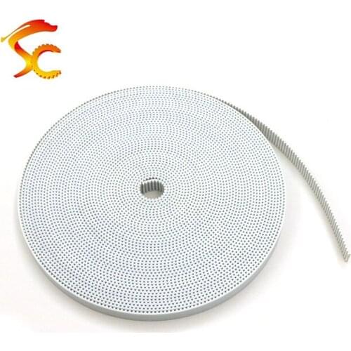 150metres/Lot PU GT2 5mm open belt Polyurethane Steel core 2GT 5mm for 3d printer free shipping