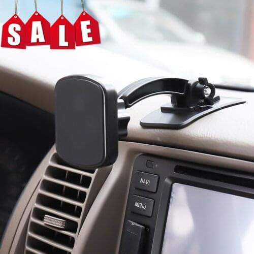 360 Degree Rotating Car Adjustable Paste Magnet Magnetic Mobile Phone Holder Car Air Vent Clip Mount For IPhone Xiaomi Samsung
