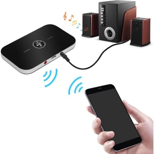 Bluetooth 5.0 Audio Transmitter Receiver Combo 3.5 Mm Jack Dongle Music Wireless Adapter for Car PC TV Headset Mobile Phone