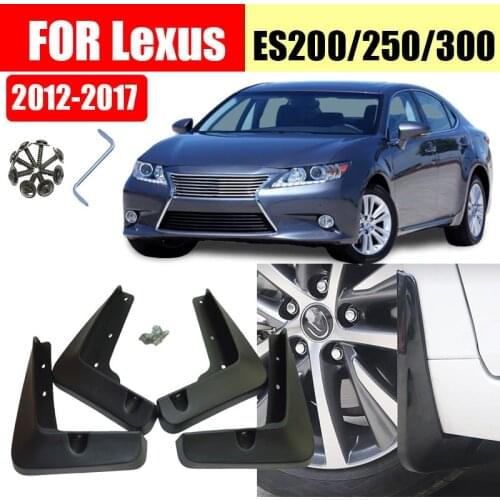 Mud flaps FOR Lexus ES ES200 es300 es250 Mudguards Fender Mud flap splash Guard Fenders Mudguard car accessories Front Rear
