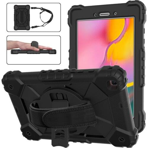 Cover For Samsung Galaxy Tab A8.0 T290 T295 2019 Case Anti-fall Rugged Duty with Pen Slot Tablet Case For SM-T290 SM-T295 Cover