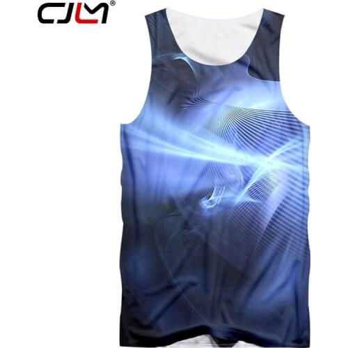 CJLM Men Tanks Cool Print Music Notes 3D Tank Tops Stripes Singlets Man Bodybuilding Fitness Clothes Sleeveless Undershirt Vest