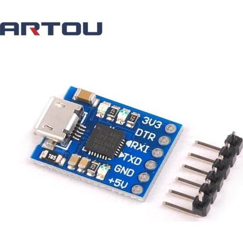 CP2102 MICRO USB to UART TTL Module 6Pin Serial Converter UART STC Replace FT232 NEW for arduino