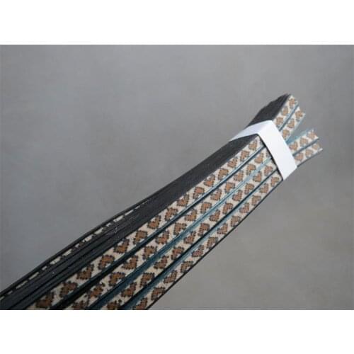 40STRIPS LUTHIER FIGURED BINDING XL-71,Measures 6mm x1.2mm thick and 640mm long