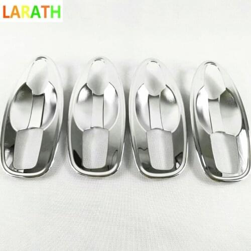 Hot Sale ABS Chromium Styling Door Handle Bowl For Renault Kadjar 2016 Car Covers Car Accessories Car Stickers Car Styling 8pcs