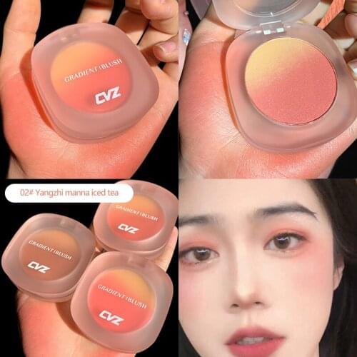 Gradient Face Blusher Powder Rouge Makeup Contour Blusher Powder Cosmetics Palettes Blush Face Cheek Cosmetics Maquiagem TSLM2