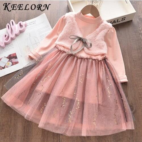 Keelorn Warm Dresses For Girls