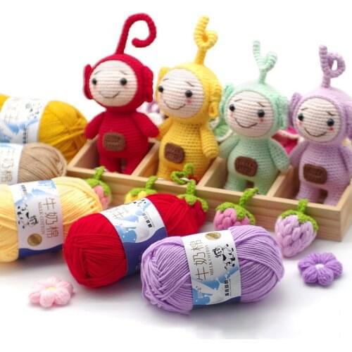 Yarn for For Knitting Baby Wool Coarse Hand-knitted Thread Hook Doll Line Woven Scarves
