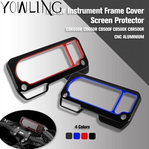 Frame Cluster Screen Instrument Meter Case Guard Cover For Honda CB 650R CBR 650R CB650R CB500X 2019 2020 2021 CBR500R CB500F