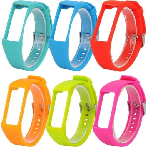 Wrist Strap Silicone Band Buckle For Polar A360 A370 Tracker Smart Watch Strap Accessories For Polar Smart Bracelet Replacement