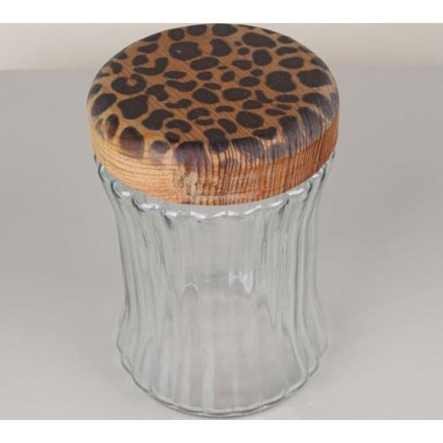 Sampurchase Wooden Lid Jar