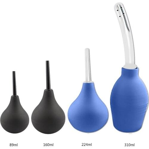 Enema Sex Toys Anal Syringes Enema Liquid Cleaners Head Nozzles and Colon Organs Sex Products for Men and Women