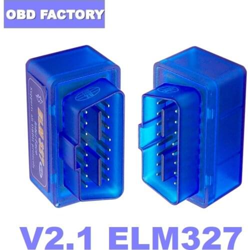 V2.1 ELM327 Bluetooth ELM 327 OBD2 Scanner ELM327 OBDII Code Reader ELM 327 Bluetooth Adapter ELM 327 BT for Android/PC