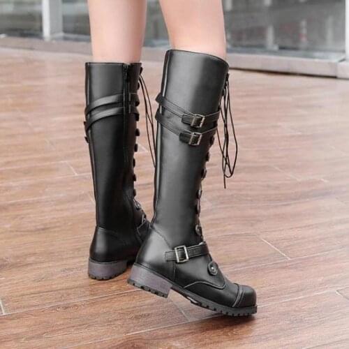 2021new Splicing Riding Boots Fashion Calf Mid-tube Boots Platform Wedges Ethnic Style Short Boots Casual Winter Women Shoes