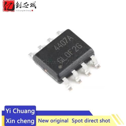 10PCS 100% New AO4407 4407 AO4407A 4407A MOSFET SOP-8