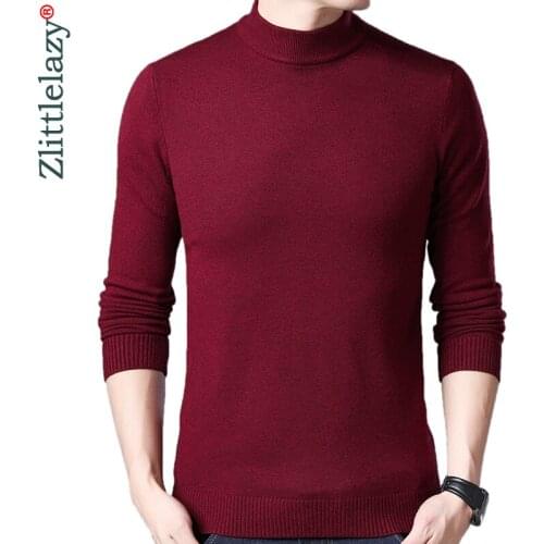 2020 New Casual Thin Striped Knitted Solid Pull Sweater Men Wear Jersey Mensluxury Pullover Mens Sweaters Male Fashions 93057