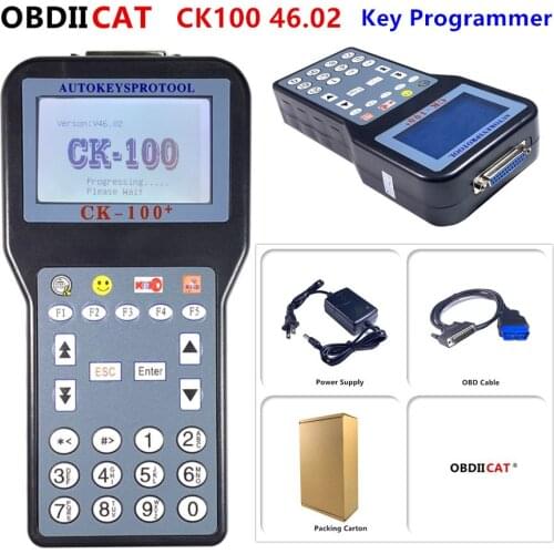 A++ CK100 V46.02 Auto Key Programmer V99.99 SBB Key Programmer CK100 Programming with Multi-language ck100+ Fast Shipping
