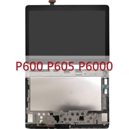 10.1 inch For Samsung Galaxy Note 10.1 SM-P600 P605 P6000 LCD Display Touch Screen Digitizer Assembly With Frame And NO Frame