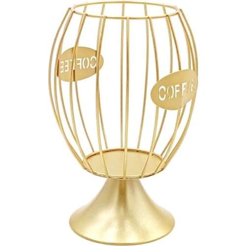 Coffee Pods Holder Coffee Capsules Storage Basket Kitchen Counter Storage Holders for Espresso Capsules Accessories