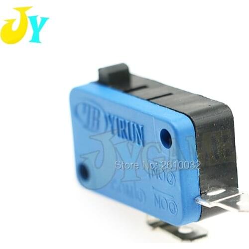 30pcs Blue Color Microswitch 4.8mm terminal 2 Pin Micro Switch For Arcade Push Button