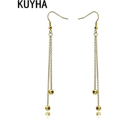 Fashion Statement Earrings Metal Round Geometric Earrings For Women Hanging Dangle Earrings Drop Earring Modern Jewelry