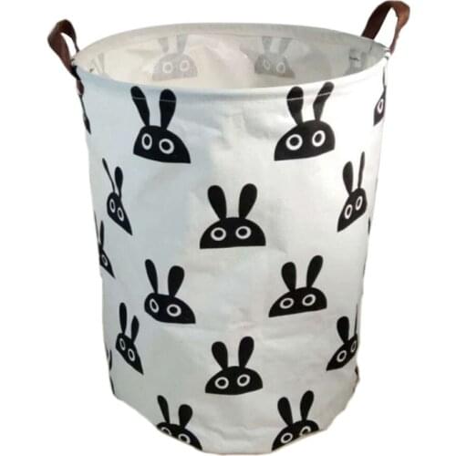 40*50cm New Storage Basket Dirty Cloth Cartoon Castle Baby Clothes Baskets Waterproof Storage Basket For Toys Organzier Foldable