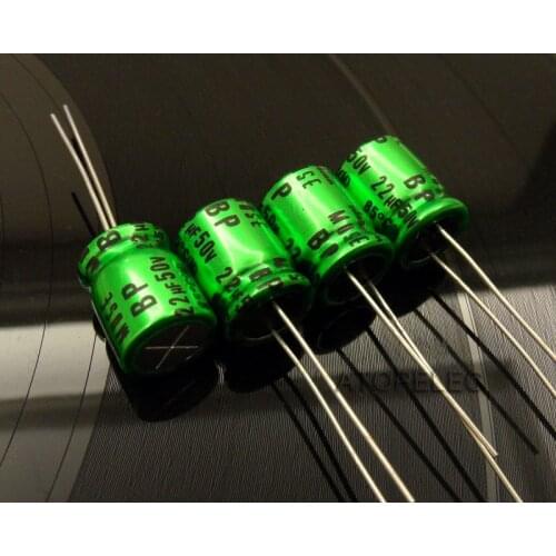 1pc NEW Nichicon MUSE BP ES 22uF/50V (Bi)Non Polar Nonpolar Bipolar HiFi Audio Capacitor