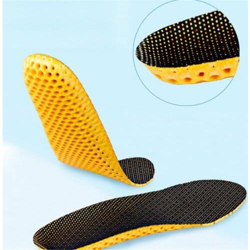 2PCS Insoles Orthopedic Memory Foam Sport Support Insert Woman Men Shoes Feet Soles Pad Orthotic Breathable Running Cushion