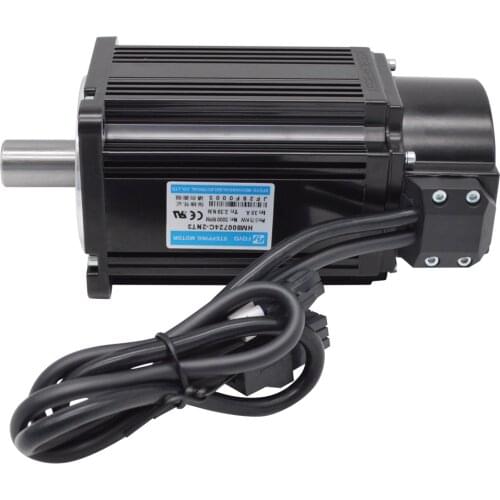 AC220V 750W 2.4N.m 3000rpm Servo Motor HM800724C-2NT3 With Driver FR-DS-07A
