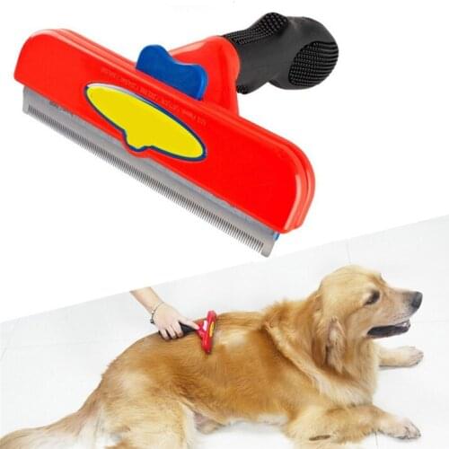 Pet Hair Brush For Pet Shedding Pet Grooming Tool for Long Short Haired Pets Puppy Hair Remover Comb SDF-SHIP