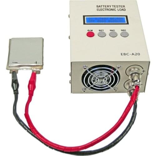 Lithium Battery Capacity Tester Fe Battery Tester Charge 5A Dischage 20A 85W Cyclic Electronic load Online Computer Software