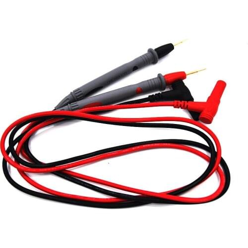 2pcs/Set 20A 1000V Multimeter Universal Probe Test Leads Pin for Digital Wire Pen Cable Needle Tip