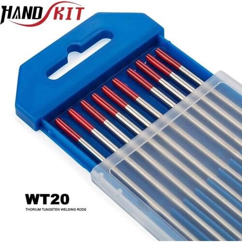 WT20 Tungsten Electrodes Professional TIG Welding Rods Lenght 150mm Diameter 1.0mm 1.6mm 2.0mm 2.4mm 3.0mm 3.2mm