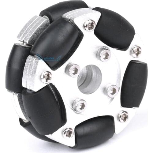 12kg Load 58mm Omnidirectional Wheel Metal Fulai Wheel Omni Robot For Ros Platform Omnidirectional Motion