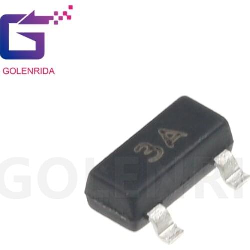 100pcs/lot BC856A BC856 3A SOT-23