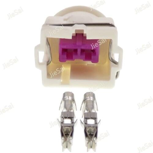2 Pin Automobile Electrical Wiring Harness Female Unsealed Connector 3.5 Seires Automobile Wiring Plug With Terminal