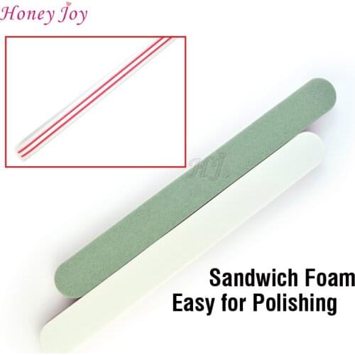5pcs/lot 2-Way Sanding Block Buffing Files Manicure Pedicure Tips Tool for Nail Art Sandpaper Sanding Files Block Buffing