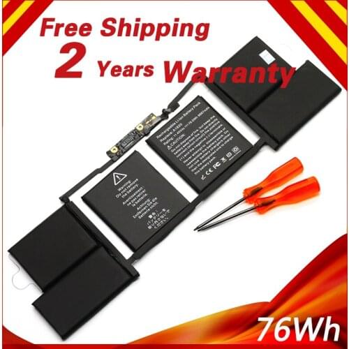 Golooloo 11.4V 76Wh A1820 laptop battery for Apple MacBook 15" A1707 ( 2016 years )