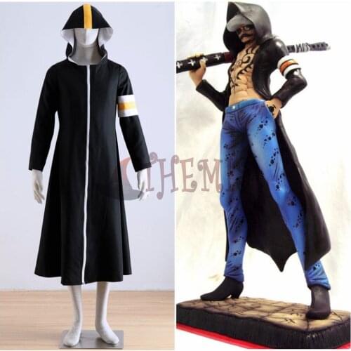 Athemis ONE PIECE Trafalgar Law (Trafalgar D Water Law) long Hoodies coat unisex jacket any size cosplay costume