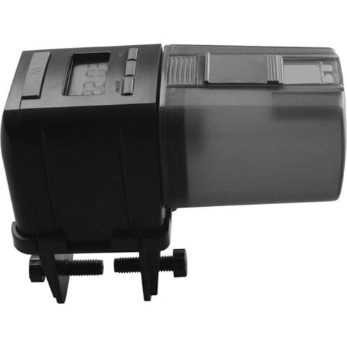 Time Setting Automatic Fish Feeder for Healthy Ornamental Fish Convenient Easy Installation Fish Can Aquariums Feed Machine