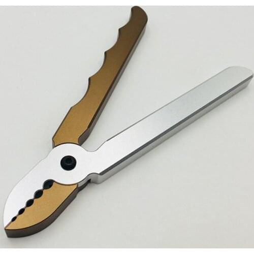 CNC machining all metal shock absorber rod disassembly tool pliers for 1:10 Simulation model remote control car