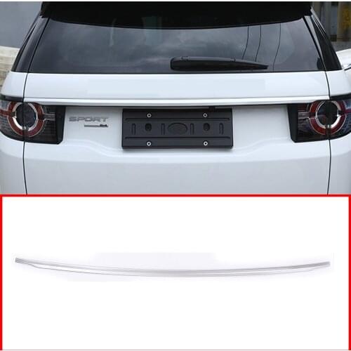 For Land Rover Discovery Sport L550 2020 ABS Rear Trunk Tailgate Tail Lengthen Trim Decoration Strips Car Exterior Accessories