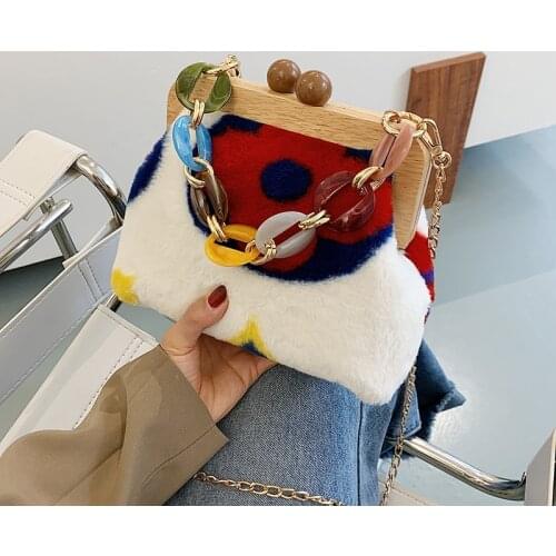DUSUN Women's Fur Bags