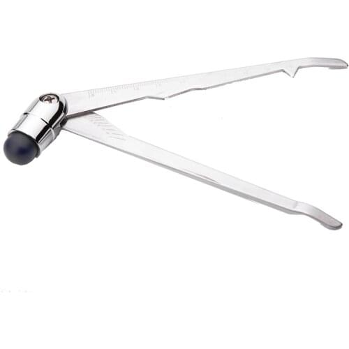 Multi-function Small Size Stainless Neuropathy Reflex Hammer With Ruler Scale