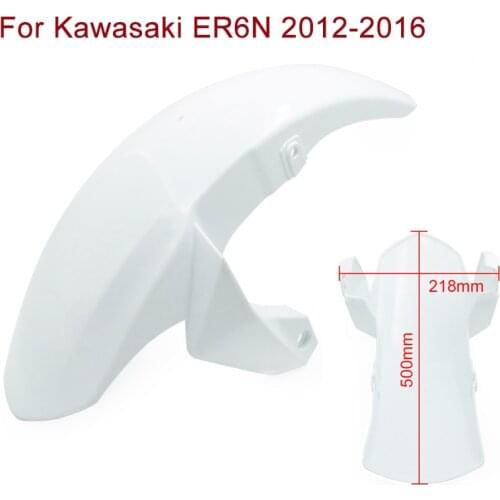 Motorcycle Unpainted Front Fender Fairing Bodywork Cowl For Kawasaki ER-6N 2012 2013 2014 2015 2016 ER6N Ninja 650 Mudguard Case