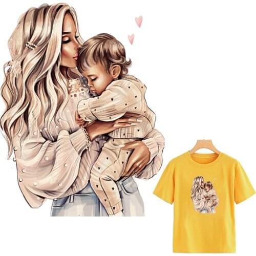 Love Baby Transfers For Clothing Babt Shirt Hot Tear Transfer Paper Heat Press Hoodie Tops Diy Patch For Clothes