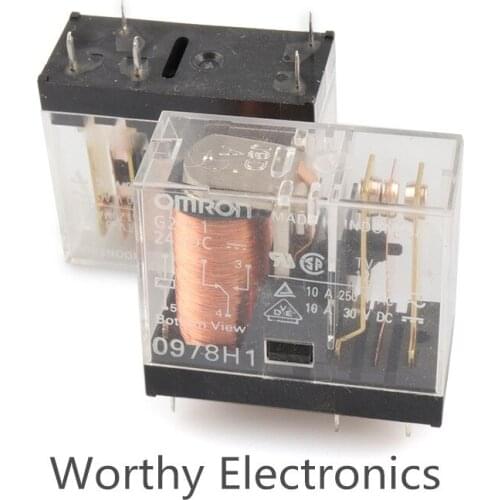 Wholesale 100pcs/lot G2R-1 24VDC 10A 5feet relay