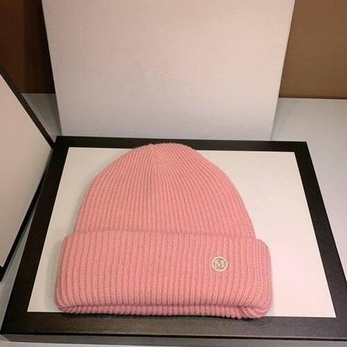 Casual Womens Hats Wool Female Beanies Autumn Winter Brand New Thick Warm 2020 Knitted Girls Skullies Beanies