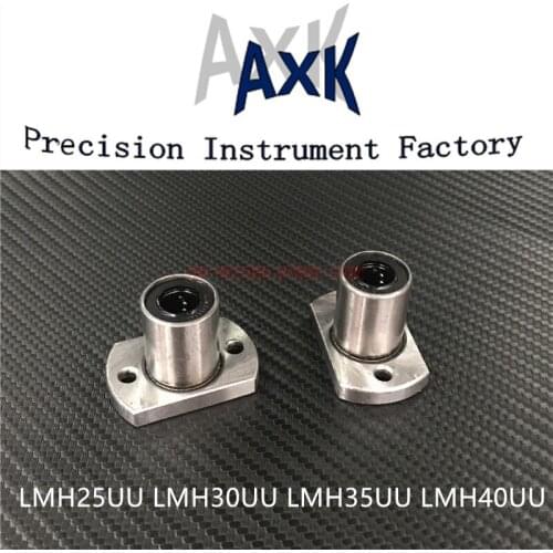 2019 Sale Linear Rail AXK Lmh Uu 2pcs Linear Bearing ( 2 Pcs ) Lmh25uu Lmh30uu Lmh35uu Lmh40uu Oval Flange Mounted Bearings