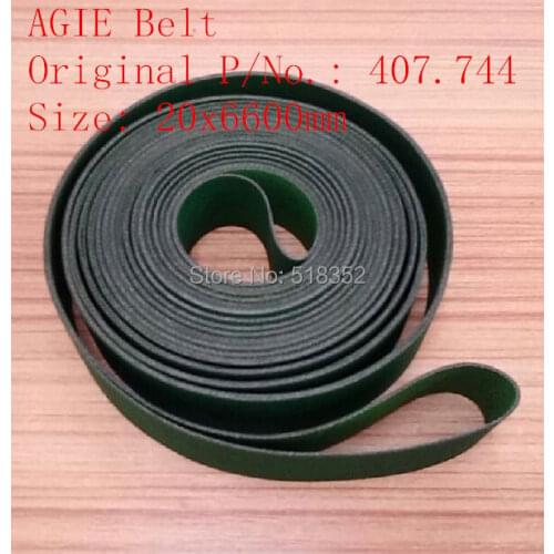AGIE Belt 407.744 EDM Belt Agie parts 20x6600mm Wire EDM Machine Spare Parts